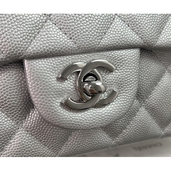  CHANEL Top Handle Iridescent Pink Mini CHB005