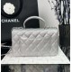  CHANEL Top Handle Iridescent Pink Mini CHB005