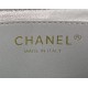 CHANEL Caviar Quilted Jumbo Double Flap Dark Grey CHB006