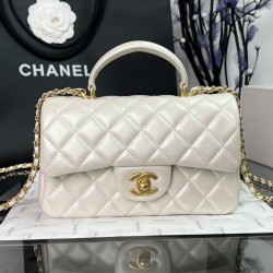  CHANEL Classic Fap Mini Top Handle Bag CHB010