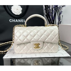  CHANEL Classic Fap Mini Top Handle Bag CHB010