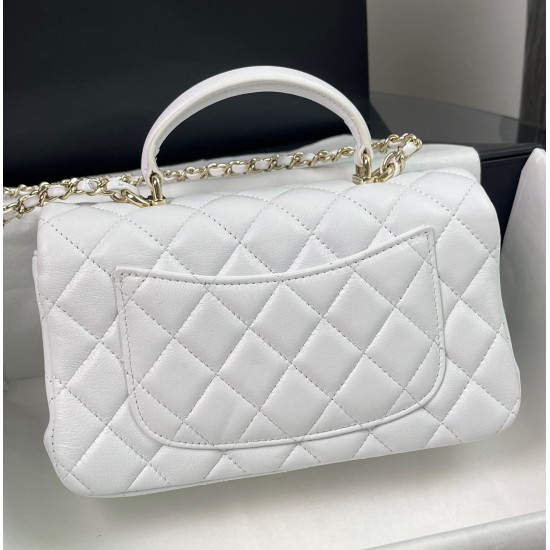  CHANEL Classic Fap Mini Top Handle Bag CHB010