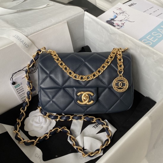 CHANEL Gold Coin Flap Bag CHB012