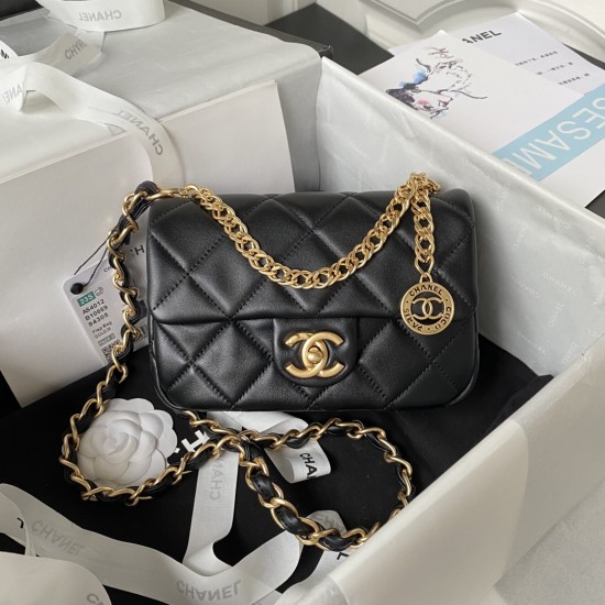 CHANEL Gold Coin Flap Bag CHB012