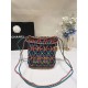 CHANEL 22 Hobo Macrame Calfskin Mini CHB025