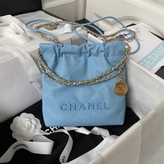 CHANEL  mini 22 bag AS3980 CHB050