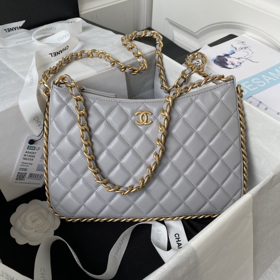 CHANEL  Xi Leather Bag 23B New AS4287 CHB058