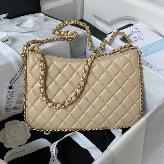 CHANEL  Xi Leather Bag 23B New AS4287 CHB058