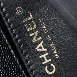 CHANEL Calfskin Mini Flap Shoulder Bag CHB074