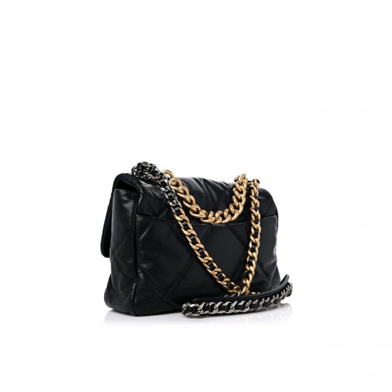  CHANEL19 Flap Bag Goatskin/Lambskin High CHB075