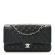 CHANEL Caviar Quilted Medium Double Flap Black CHB076