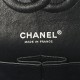 CHANEL Caviar Quilted Medium Double Flap Black CHB076