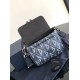 CHRISTIAN DIOR  Hit the Road Bag 2ESC58CDP_H42E CD Diamond Canvas DOB006