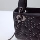 DIOR Leather Stud Mini Hardware Lady Shoulder Bag DOB034