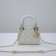 DIOR Leather Stud Mini Hardware Lady Shoulder Bag DOB034