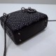 DIOR Leather Stud Mini Hardware Lady Shoulder Bag DOB034