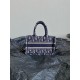 DOIR Mini Dior Book Tote- Preloved Luxury DOB082