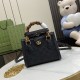 GUCCI Diamante Wood Handel Bag GUB002