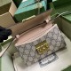 GUCCI Women's Metallic Padlock Mini Bag With Horsebit Print GUB007