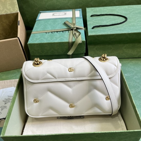 GUCCI 46744 GG Marmont Shoulder Bag GUB016