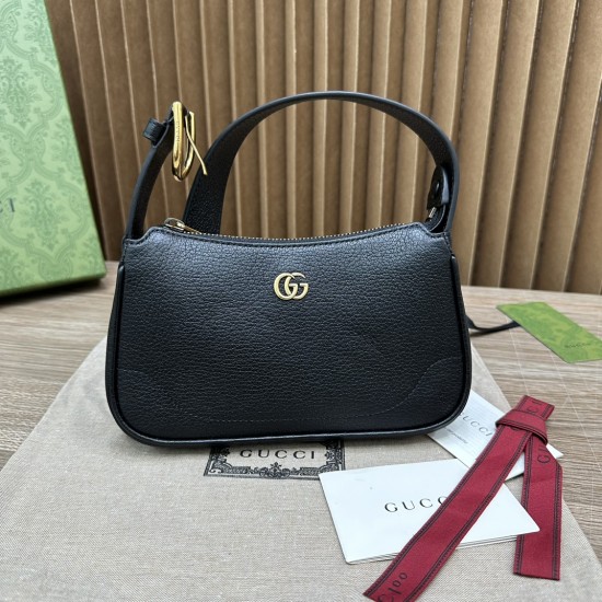 GUCCI Leather Aphrodite Mini Shoulder BagGUB041