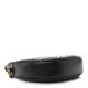 GUCCI Calfskin Matelasse Mini GG Marmont Half Moon Hobo Black GUB057