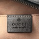 GUCCI Calfskin Matelasse Small GG Marmont Chain Shoulder Bag Black GUB058