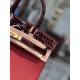 HERMES  Birkin 25 Matte Alligator HEB008