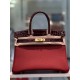 HERMES  Birkin 25 Matte Alligator HEB008