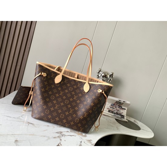 Louis Vuitton M41180 Neverfull GM Shoulder Bag Monogram Canvas LVB010