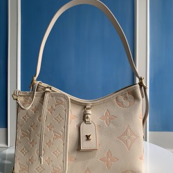  Louis Vuitton Crème Beige M46293 CarryAll PM LVB017