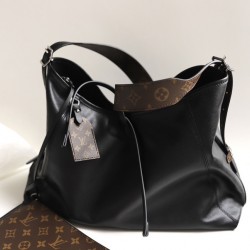 Louis Vuitton M25143 CarryAll Dark MM Black LVB031