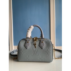 Louis Vuitton M46484 Speedy Bandoulière 20 Blue Hour LVB041