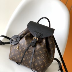  Louis Vuitton M45516 Montsouris BB Black LVB042