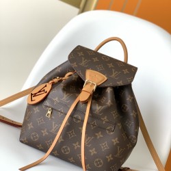  Louis Vuitton M45516 Montsouris BB Black LVB042