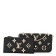 LOUIS VUITTON Empreinte Monogram Giant Felicie Pochette Black Beige M82479 LVB062