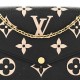 LOUIS VUITTON Empreinte Monogram Giant Felicie Pochette Black Beige M82479 LVB062