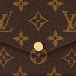 Louis Vuitton Felicie Pochette Chain Wallet Monogram Canvas M61276 LVB064