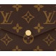 Louis Vuitton Felicie Pochette Chain Wallet Monogram Canvas M61276 LVB064