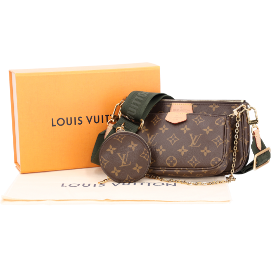 Louis Vuitton Multi Pochette Accessories Monogram Canvas M44813 LVB066