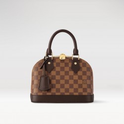 LOUIS VUITTON Damier Ebene Alma BB N40606 LVB076