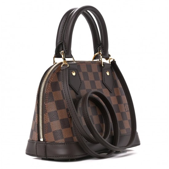 LOUIS VUITTON Damier Ebene Alma BB N40606 LVB076