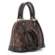 LOUIS VUITTON Damier Ebene Alma BB N40606 LVB076