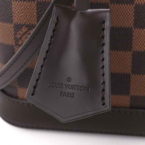 LOUIS VUITTON Damier Ebene Alma BB N40606 LVB076