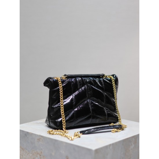 YSL Toy Puffer Leather Shoulder Bag  YB011