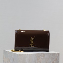 YSL  Saint Laurent Patent Leather Handbag YB015