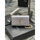 YSL Metallic Calfskin Small Classic YB026